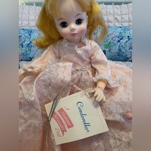 Madame Alexander Cinderella Doll in Pink and Silver